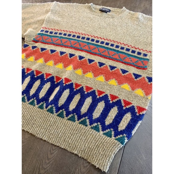 Colorful Patterned Sweater - Picture 2 of 7